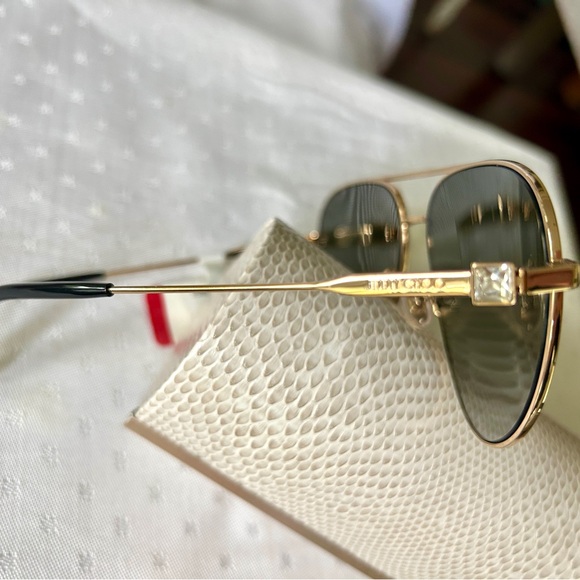 Jimmy Choo Aviator Sunglasses Olly/S NWT - Picture 2 of 10
